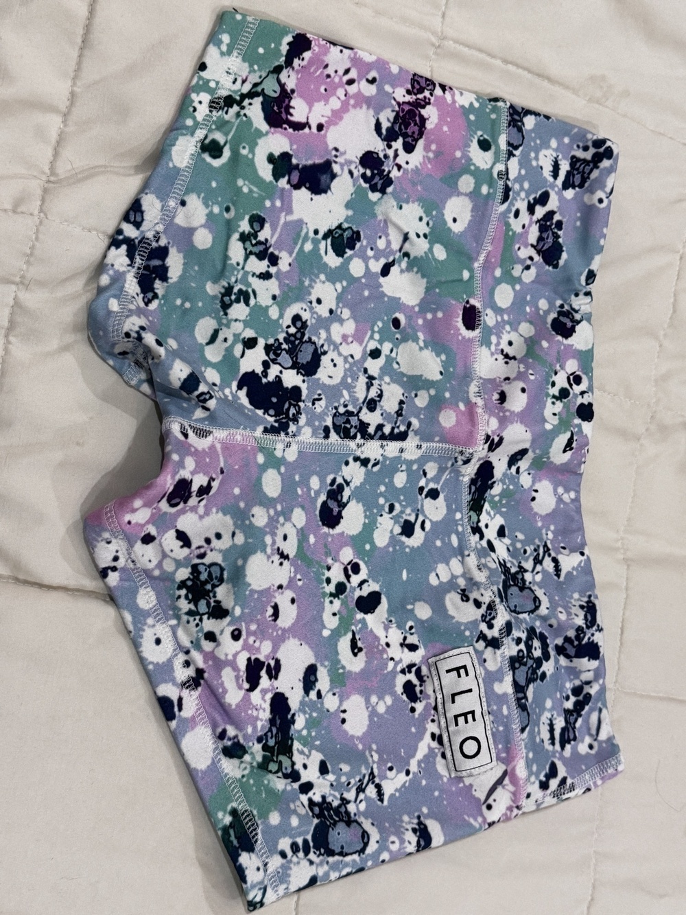 FLEO Purple Blue Splatter Rare M